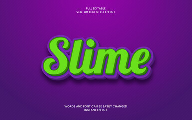 Slime Text Effect