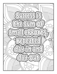 Motivational Quotes, Inspirational Quotes, Positive Quotes Coloring, Quotes Coloring Page, Motivational Quotes Coloring Page