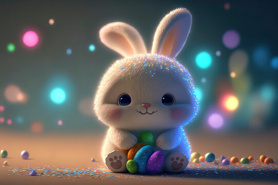 Cute Adorable Kawaii Rabbit Bunny Head Stock Vector Royalty Free  1306793932  Shutterstock