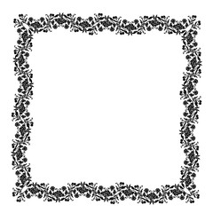 frames in vintage style with elements of ornament, art, pattern, background, texture