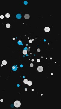 Abstract circular geometric background. Circular geometric centered motion pattern. Starburst dynamic lines or rays - 4K Resolution Video Background seamless loop