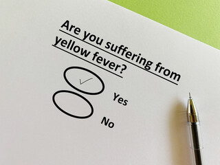 Questionnaire about disease and illness