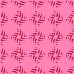 Fototapeta na wymiar Abstract pink pattern. Design for background, wallpaper, illustration, fabric, clothing, batik, carpet, embroidery. 