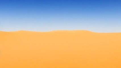 Fototapeta na wymiar Desert Landscape with Desert sand dunes.