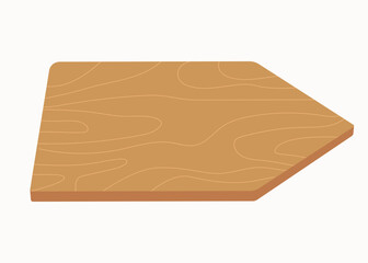 Board. The texture of wood. Wooden material. Background vector.   Presentation podium. Layout, cosmetics stand, pedestal. Place for text.