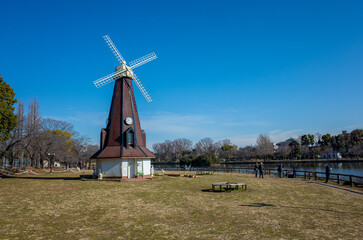 浮間舟渡駅とその周辺街並み（浮間公園）