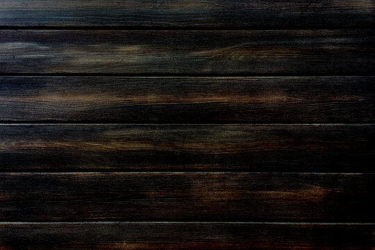 black wood background, dark wooden abstract texture