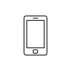 smartphone icon. outline icon