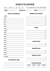 Personals Planner Daily
