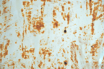 Old rusted iron signboard background