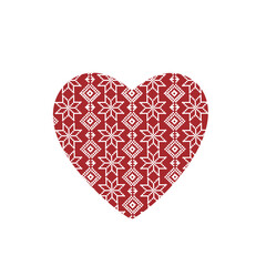 heart ornament symbol love valentines day vertical