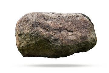 Rock isolated on white background © Vung