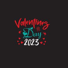 valentine day 2023 t shirt design