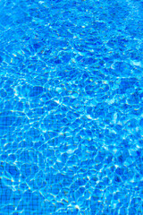 Minimalist wallpaper Blue pink vaporwave swimming pool relax water. Vacation dreams  time concept