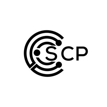 Elegant scp logo design set ai hi-res stock photography and images - Alamy