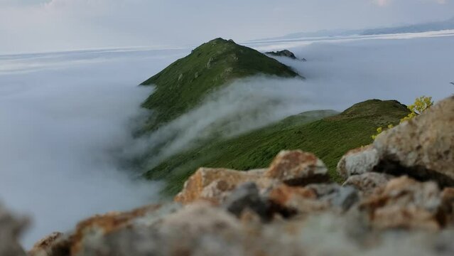 landscape with fog rize gito 