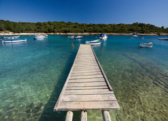 Uvala Polje Beach, Kamenjak, Croatia.