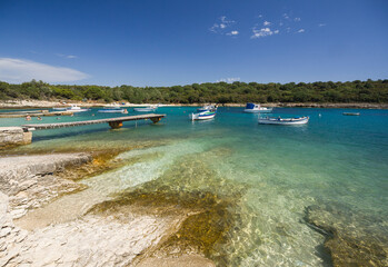 Obraz premium Uvala Polje Beach, Kamenjak, Croatia.