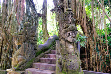 Indonesia Bali - Ubud Monkey forest bridge