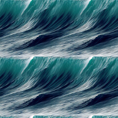 water, wave, background, sameless pattern 
