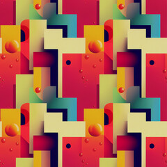 geometric background, sameless pattern  