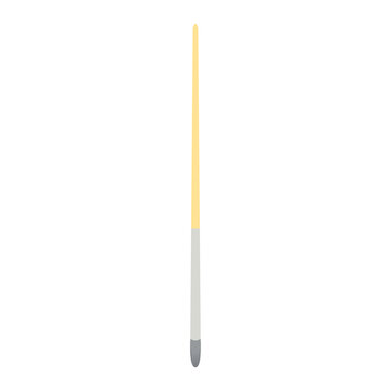 Small Thin Yellow Painting Brush Stationary Collection Tools
