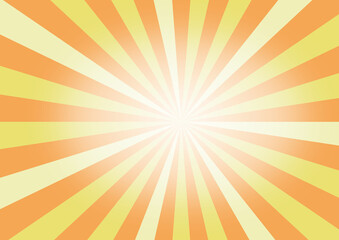 サンバースト　背景素材