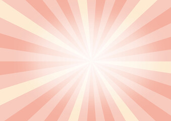 サンバースト　背景素材