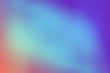 Wall texture and background blur pastel color. Clean empty abstract illustration blue pink green and white blur pattern. With copy space.