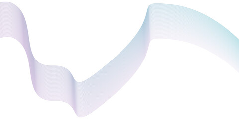 Abstract 3d rendered illustration of a background . Abstract landscape on a white background . Wave lines motion vector design .	
