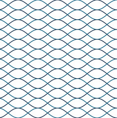 Fototapeta premium Wave pattern abstract background. Stripes wave pattern blue and green for design.
