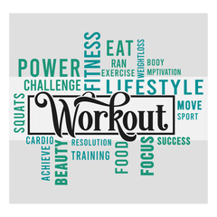 Workout SVG, Workout, Fitness, Weights, Gym, Gym Quotes, Gym Motivation, Gym T-shirt Design, SVG