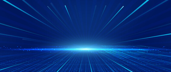 blue background