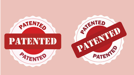 Patented Rubber stamps illustration	