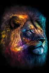 Aura Divine Synesthesia Lion