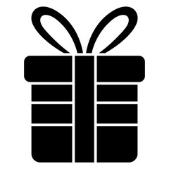 gift box with ribbon cartoon