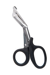 Surgeon scissors. Isolated over white background with clipping path