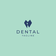 Dental logo icon design template