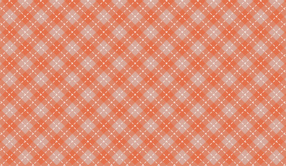 seamless orange geometric pattern for fabric textile clothing