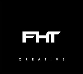 Obraz premium FHT Letter Initial Logo Design Template Vector Illustration