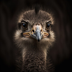 Fototapeta premium Ostrich Portrait