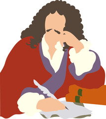 Molière, Jean-Baptiste Poquelin writting 1622-1673