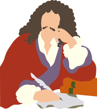 Moli&egrave;re, Jean-Baptiste Poquelin writting 1622-1673