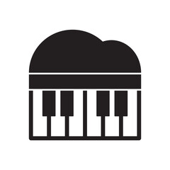 piano vector illustration © UP VECTOR