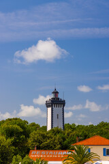 lighthouse Grave in Verdon-sur-Mer, Gironde, Aquitaine, France