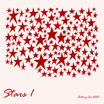 Pattern with Stars