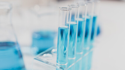 Test tube in laboratory