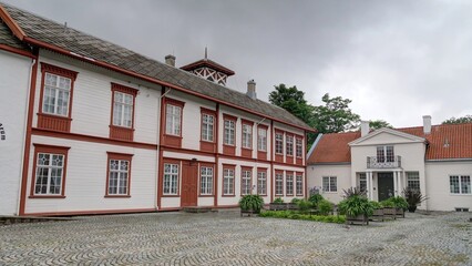 centre ville de Trondheim en Norvège, Gamle Bybro Bryggene i Trondheim