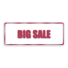 white big sale coupon in viva magenta color