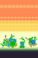 textile digital saree design 